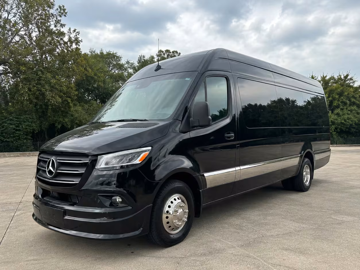 sprinter van rental with driver